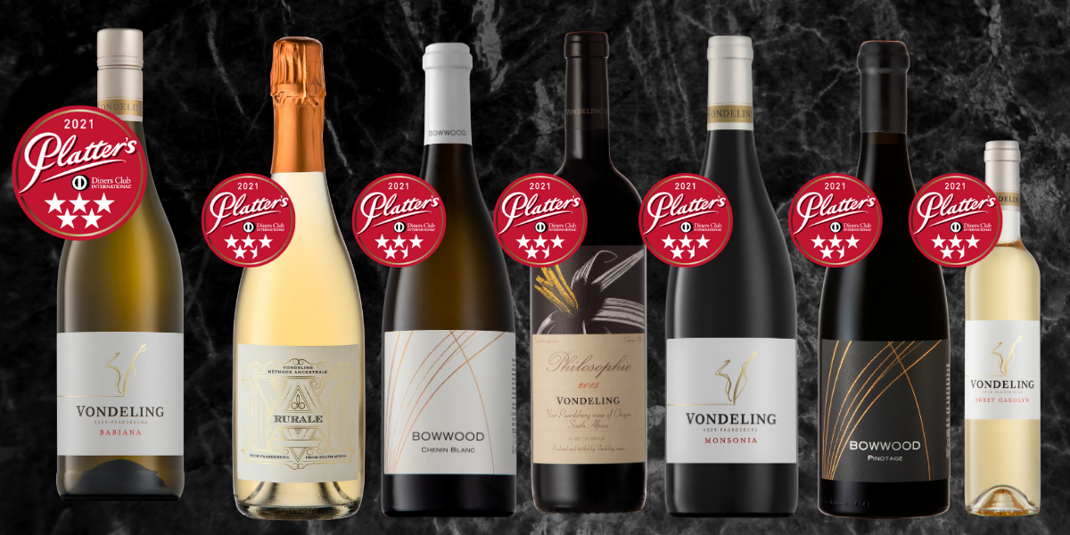 Vondeling Babiana 2019 achieves second Platter's five-star rating -  Vondeling Wines